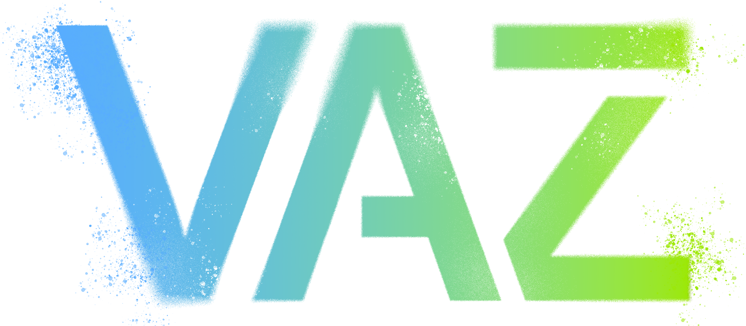 VAZ-Logo-Spray-Effekt-Verlauf